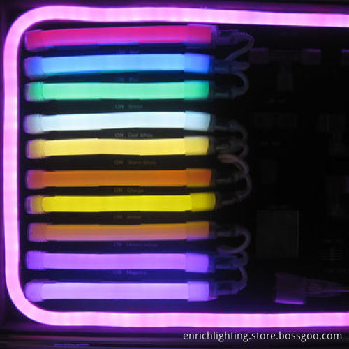 LED Neon Show Case, Various Colors, IP65 Rate, 50,000-hour Lifespan, 80 LEDs/mNew